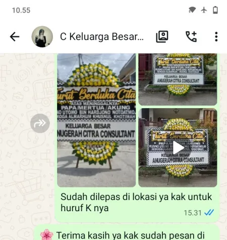 Pengiriman Papan Bunga Duka Cengkareng Barat