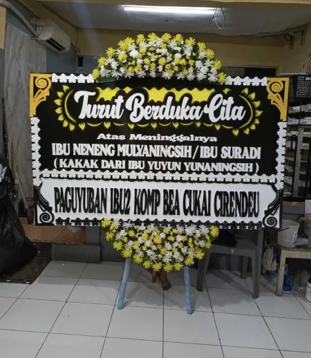 Papan Bunga Duka Cengkareng Barat
