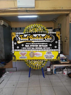 Papan Bunga di Cengkareng Barat